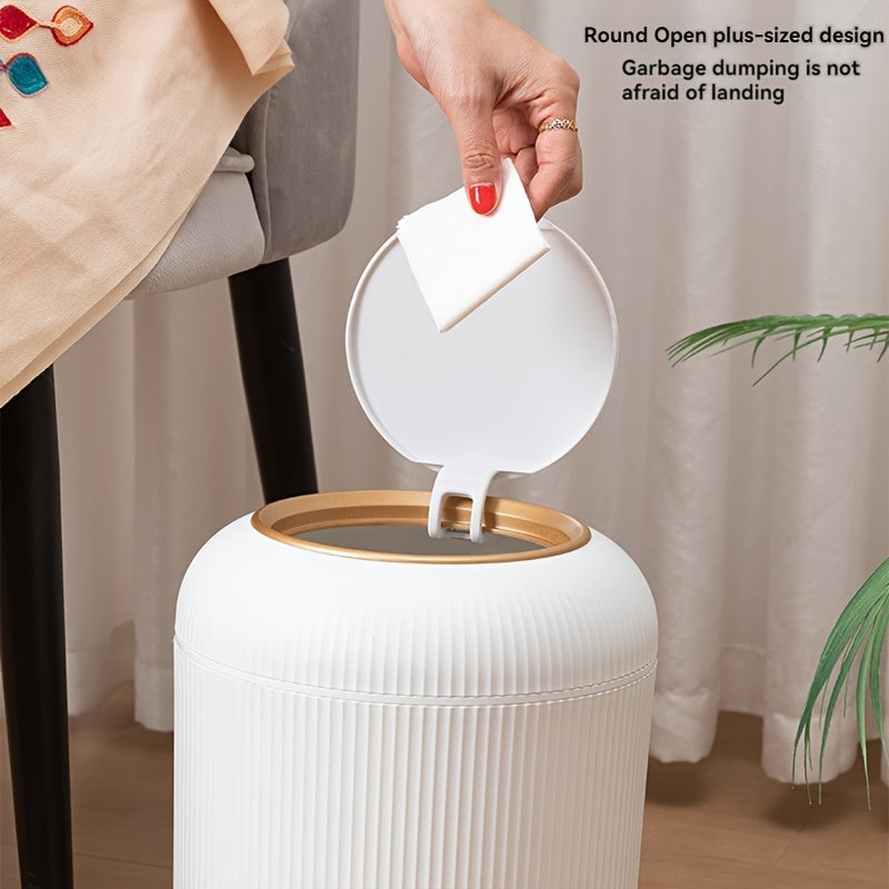 Elegant Large Capacity Trash Can