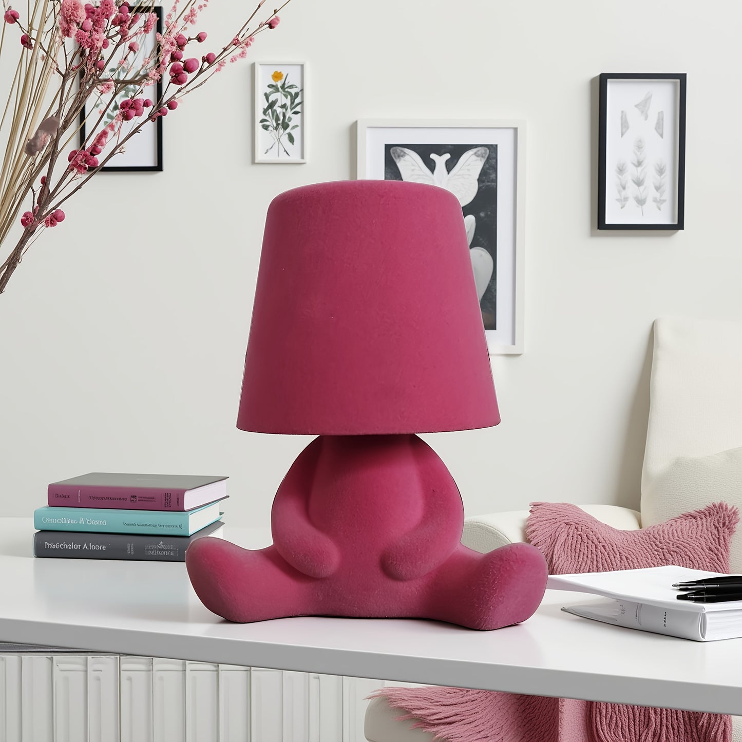 Modern Velvet Dimmable Night Light