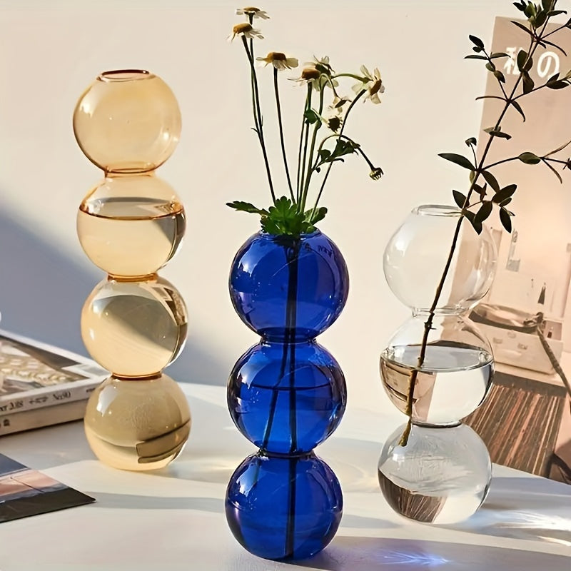 Chic Glass Bubble Vase