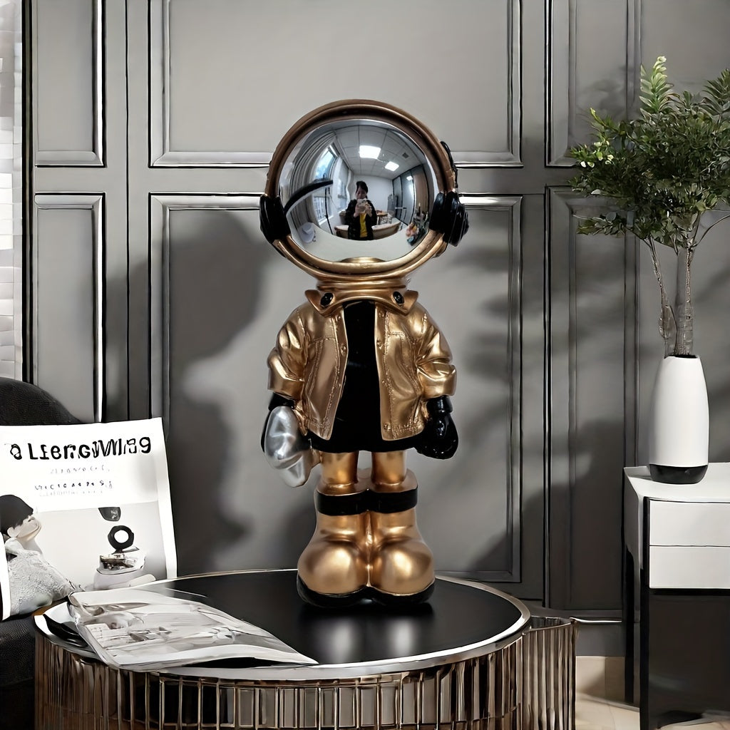 Modern Astronaut Sculpture