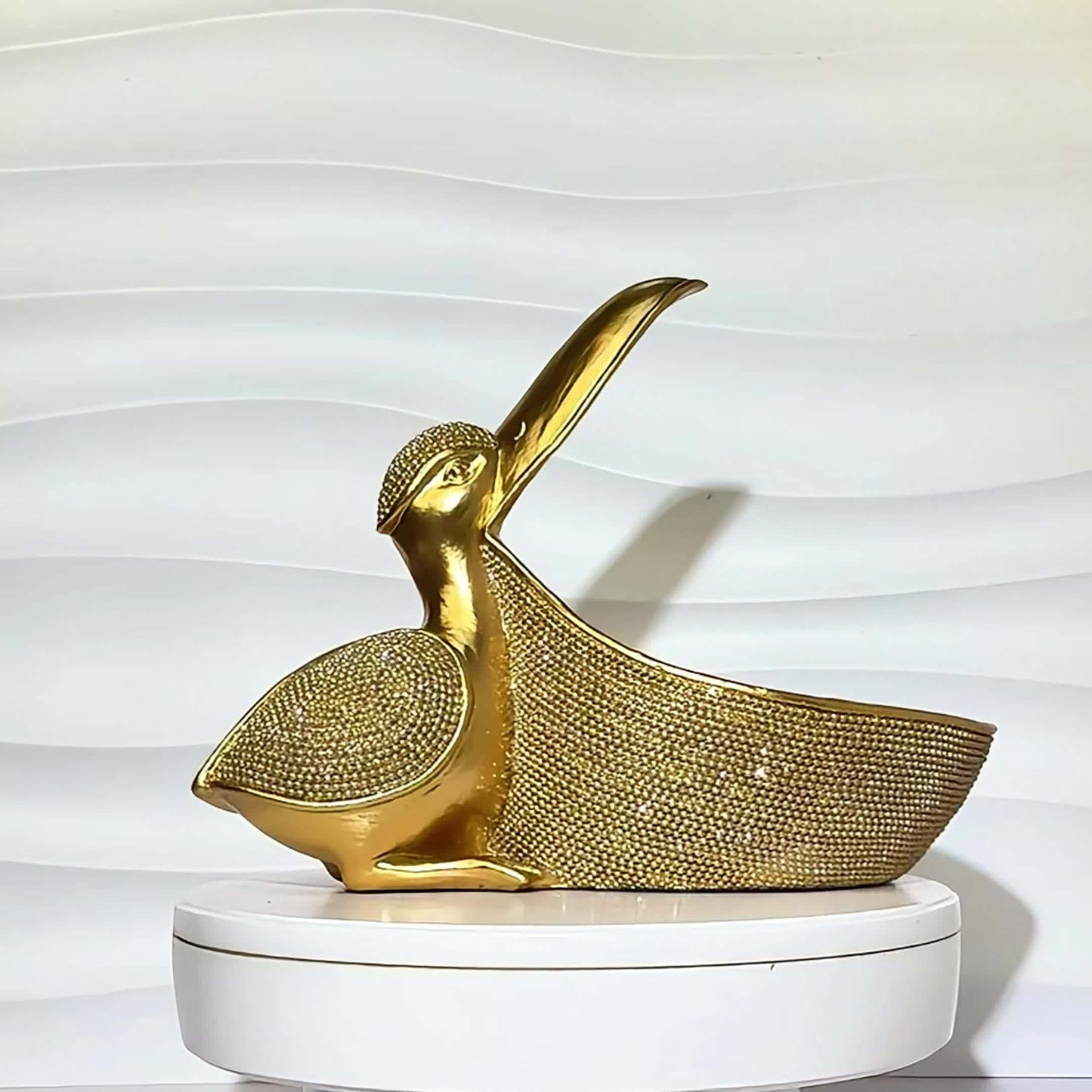 Art Decor Resin Pelican Sculpture