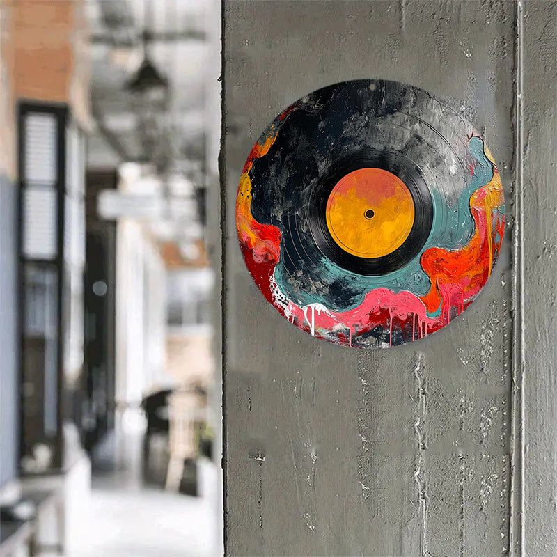 Vinyl Record Wall Sign