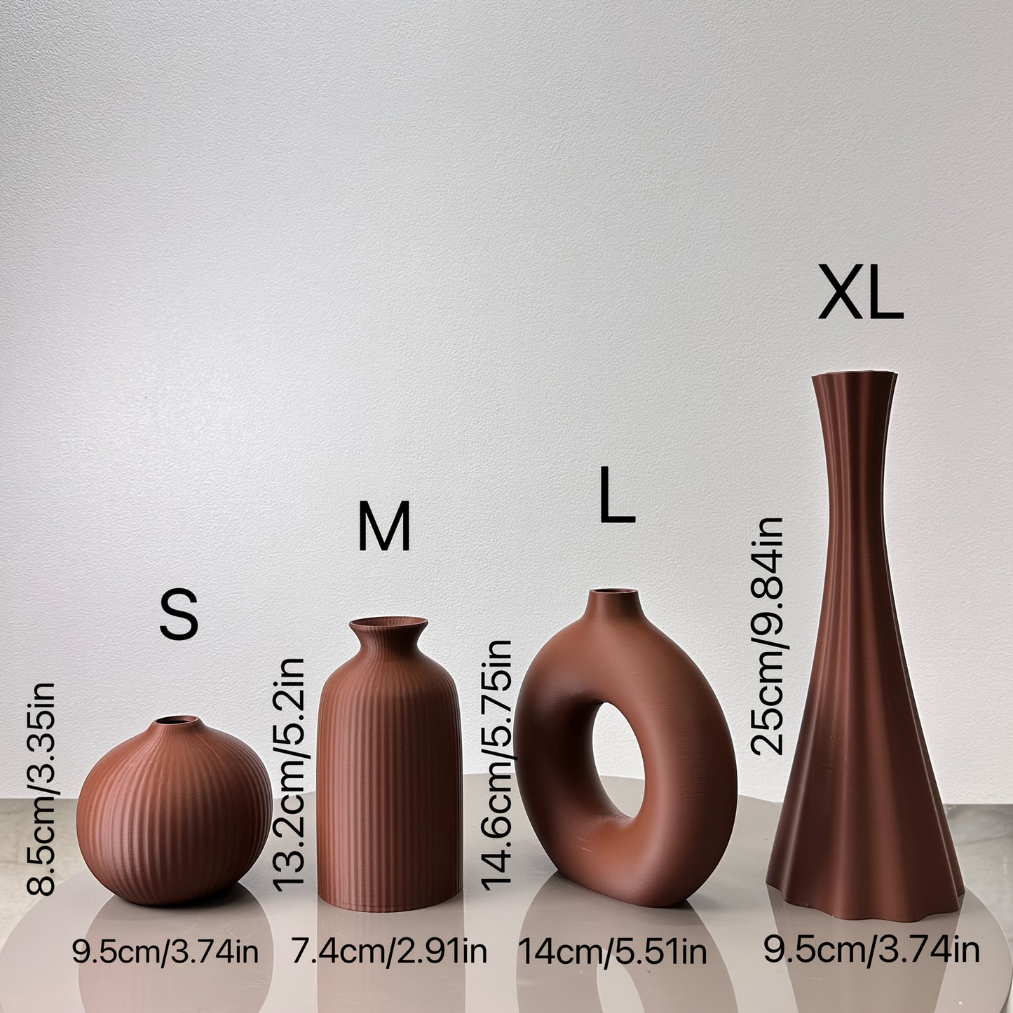 Modern Boho Style Vase Set