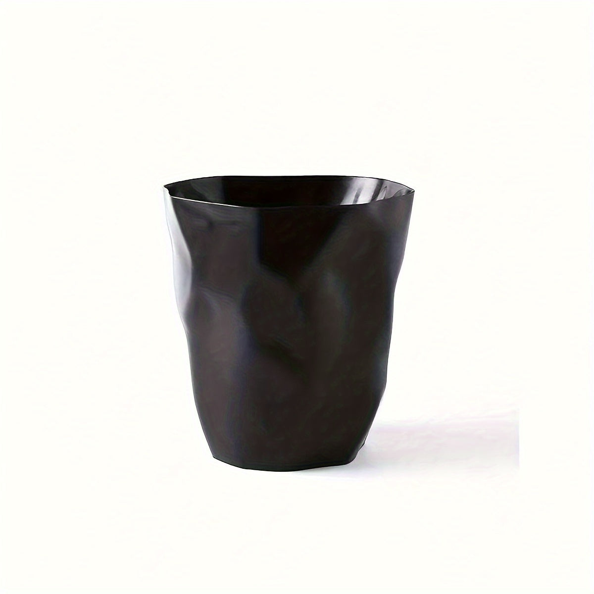 Modern Minimalist Wavy Trash Can