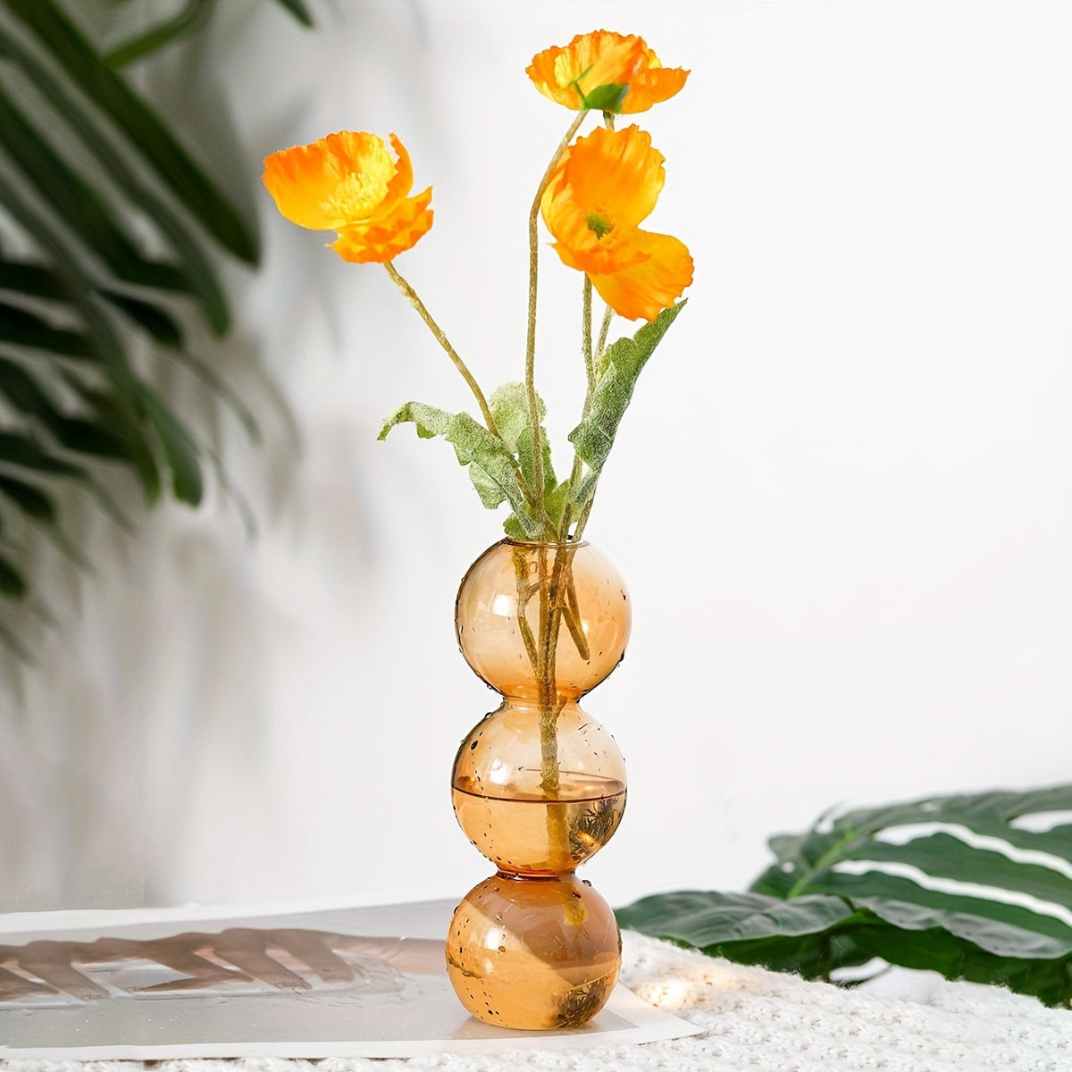 Chic Glass Bubble Vase