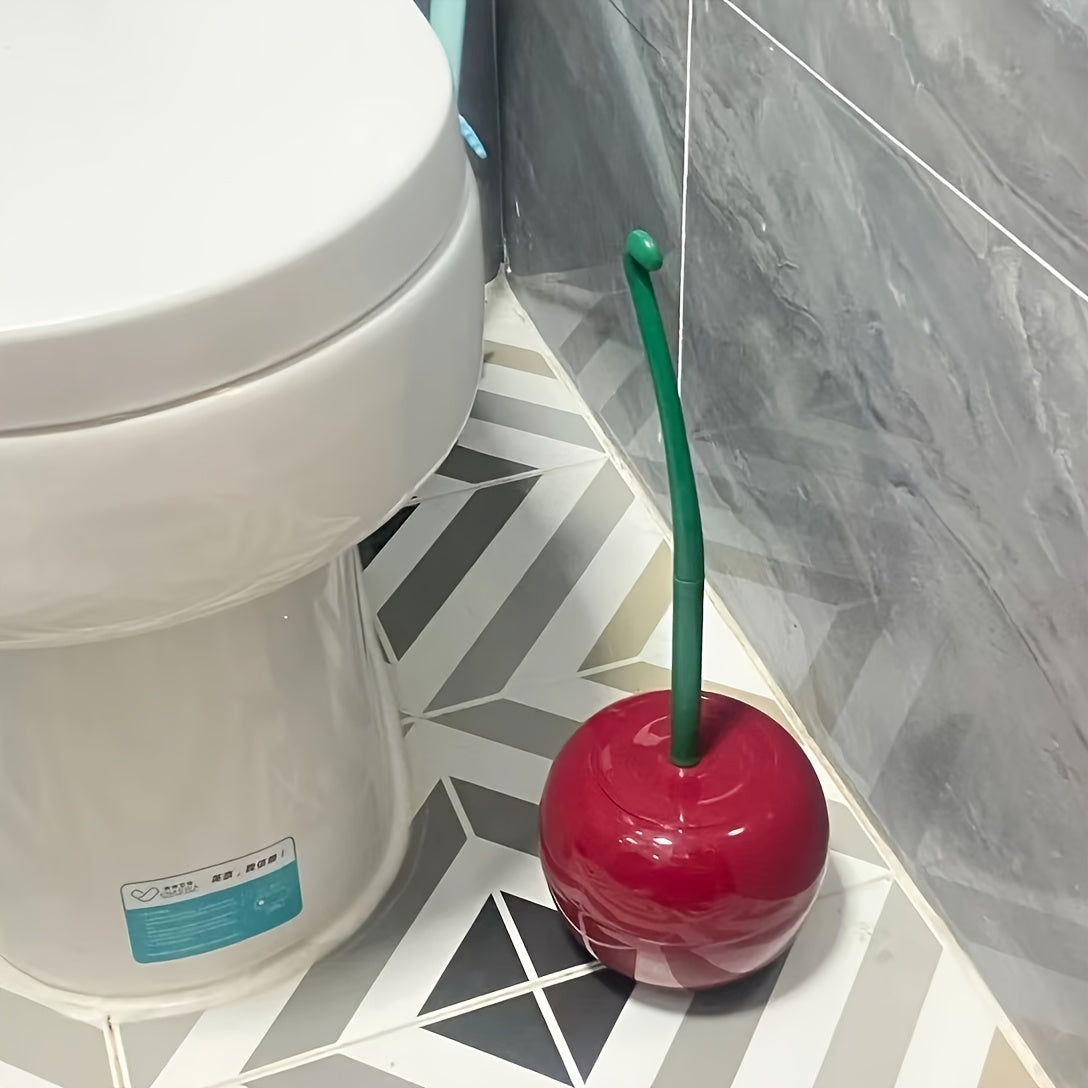 Novelty Cherry-Shaped Toilet Brush
