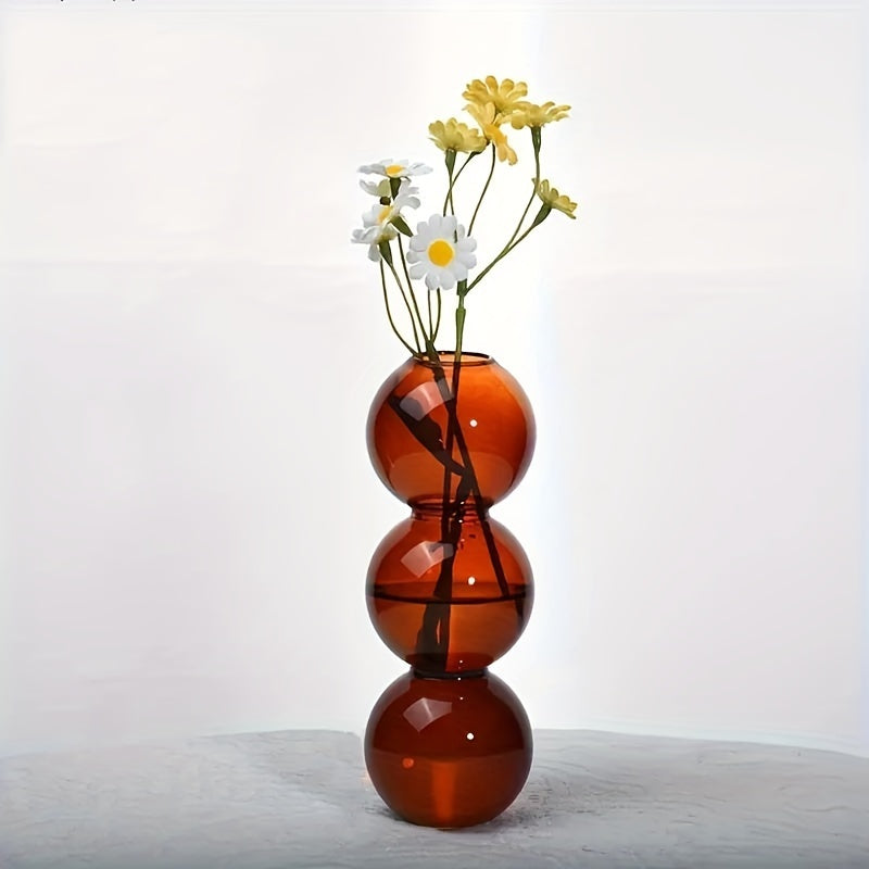 Chic Glass Bubble Vase