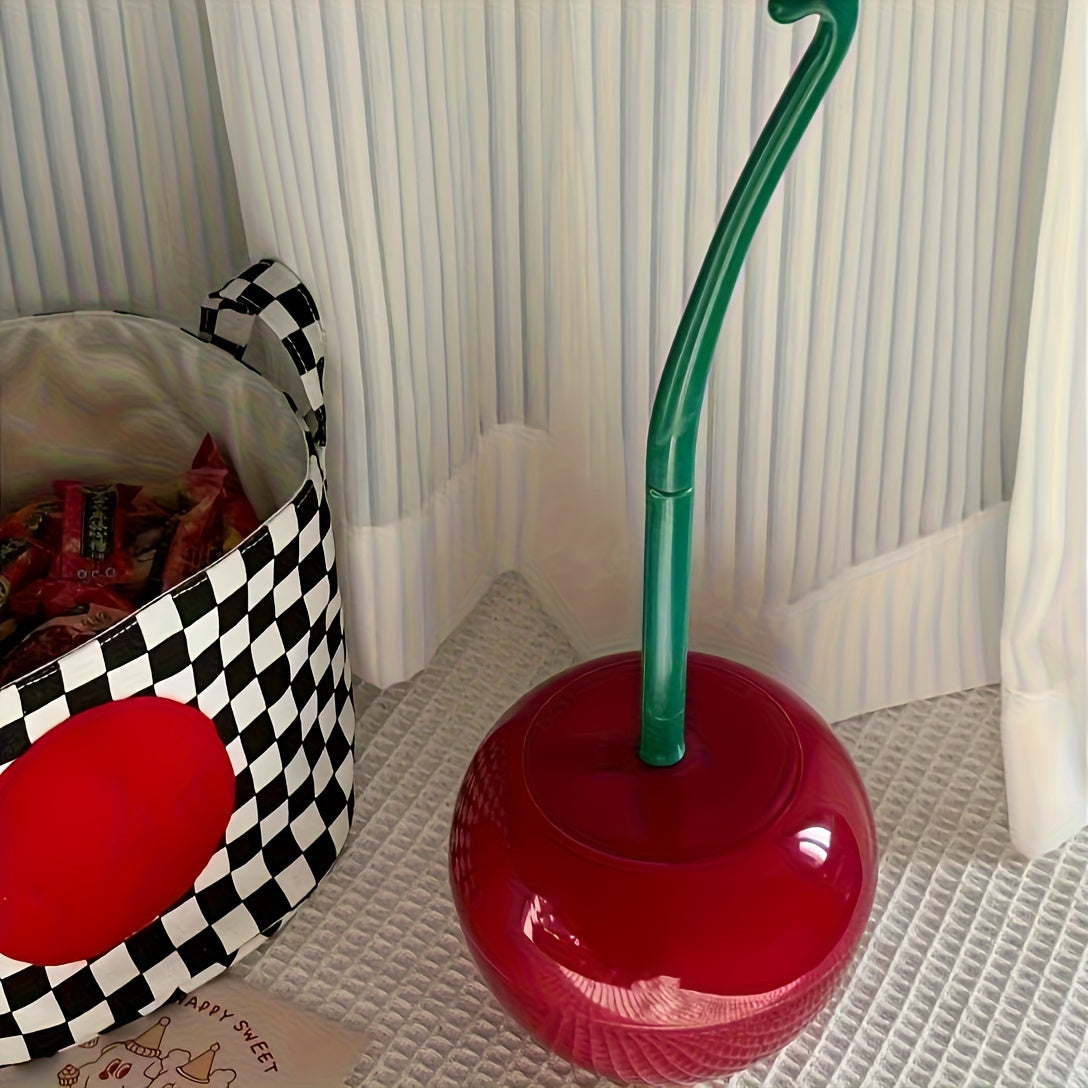 Novelty Cherry-Shaped Toilet Brush