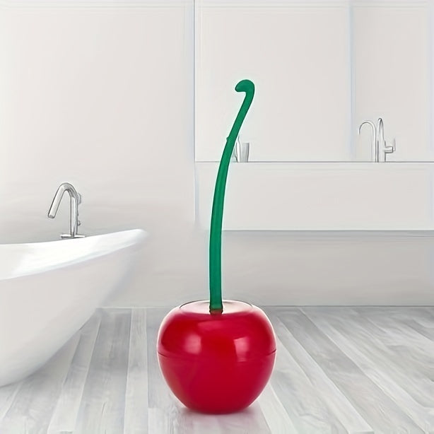 Novelty Cherry-Shaped Toilet Brush