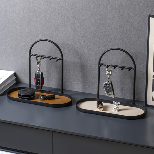 Modern Metal Key Holder & Organizer