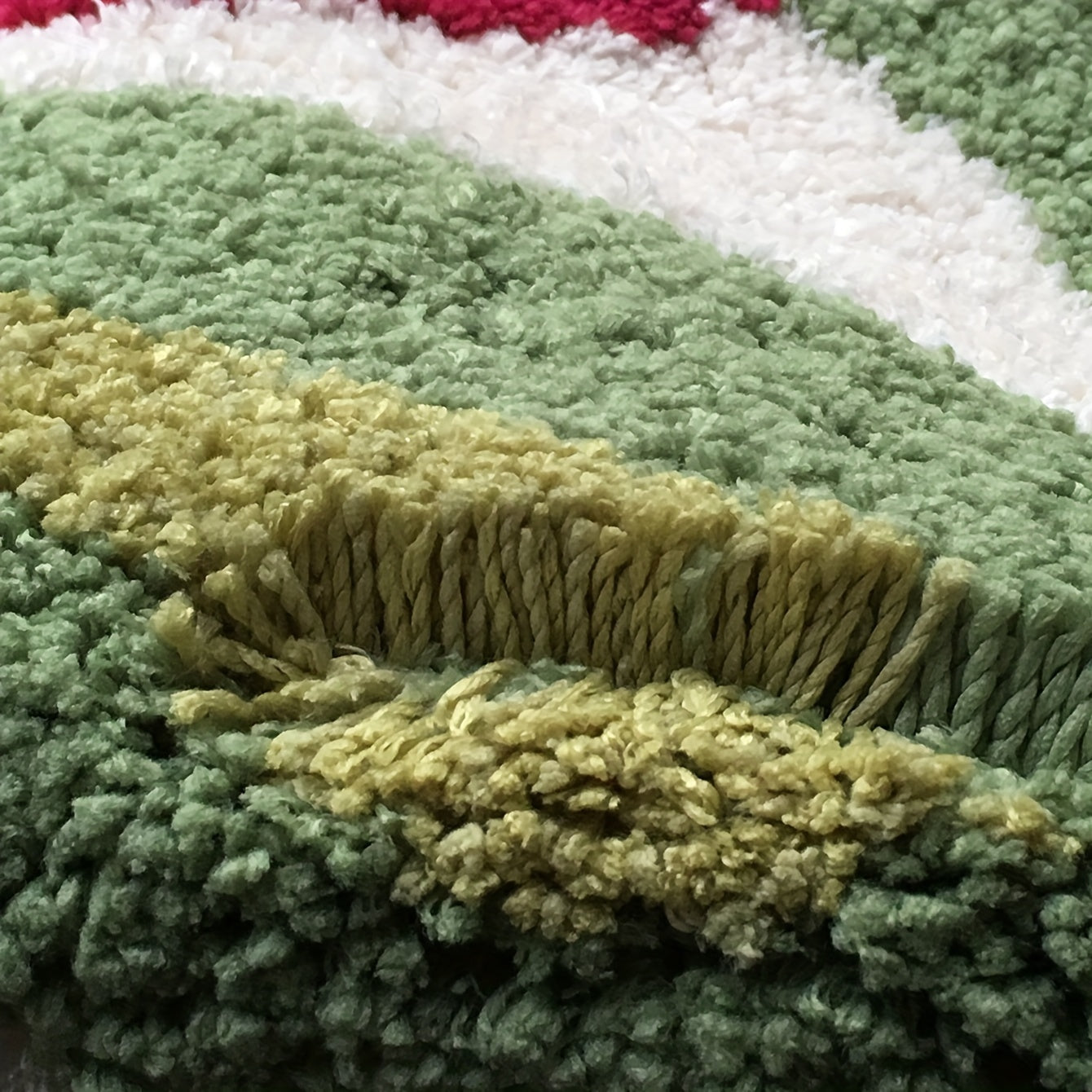 Modern Cherry Fruit Pattern Rug