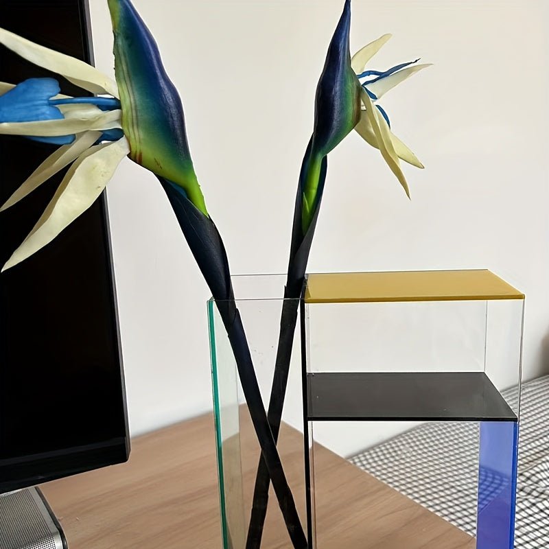 Mondrian Modern Acrylic Vase