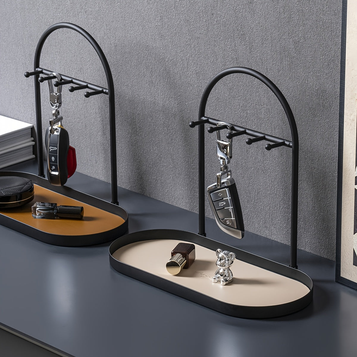 Modern Metal Key Holder & Organizer