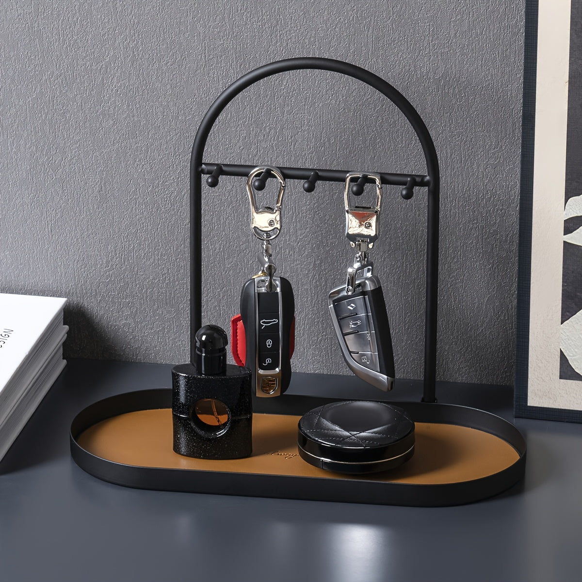 Modern Metal Key Holder & Organizer