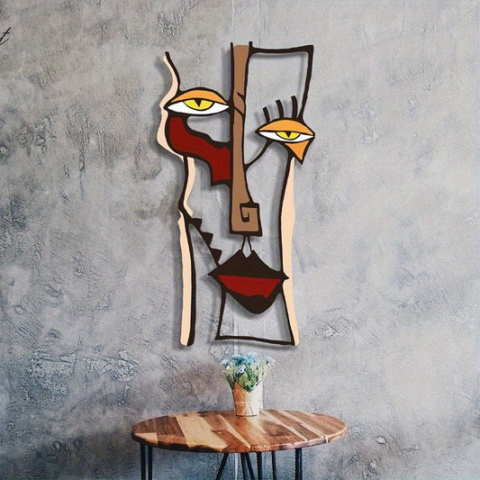 Abstract Picasso Style Wall Sculpture