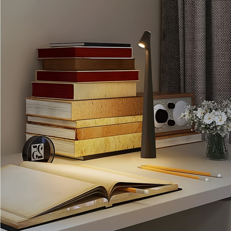 Sleek Cone Modern Touch-Controlled Table Lamp