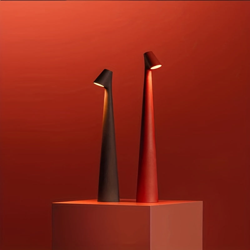 Sleek Cone Modern Touch-Controlled Table Lamp