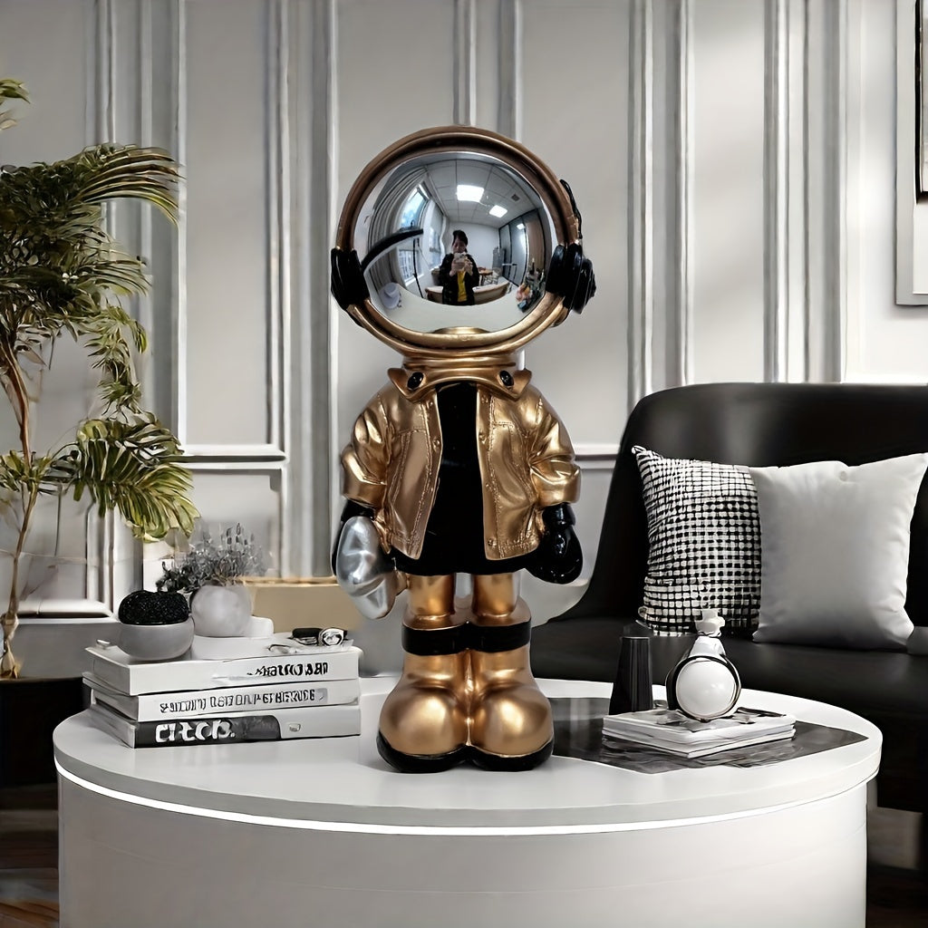 Modern Astronaut Sculpture