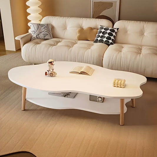 Retro Double Layer Coffee Table