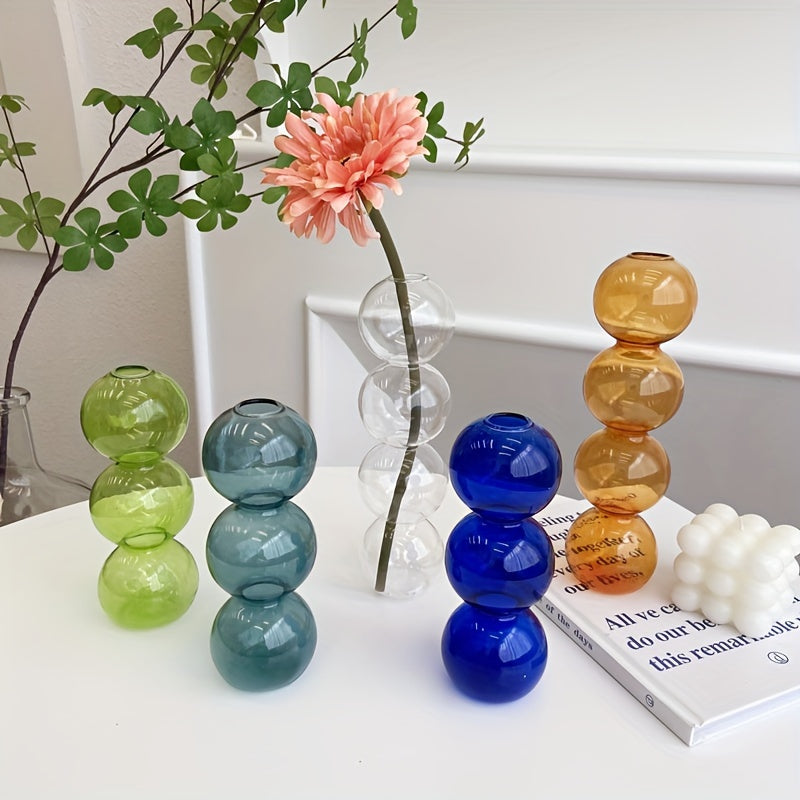 Chic Glass Bubble Vase