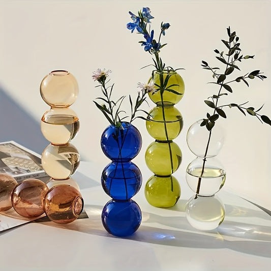 Chic Glass Bubble Vase