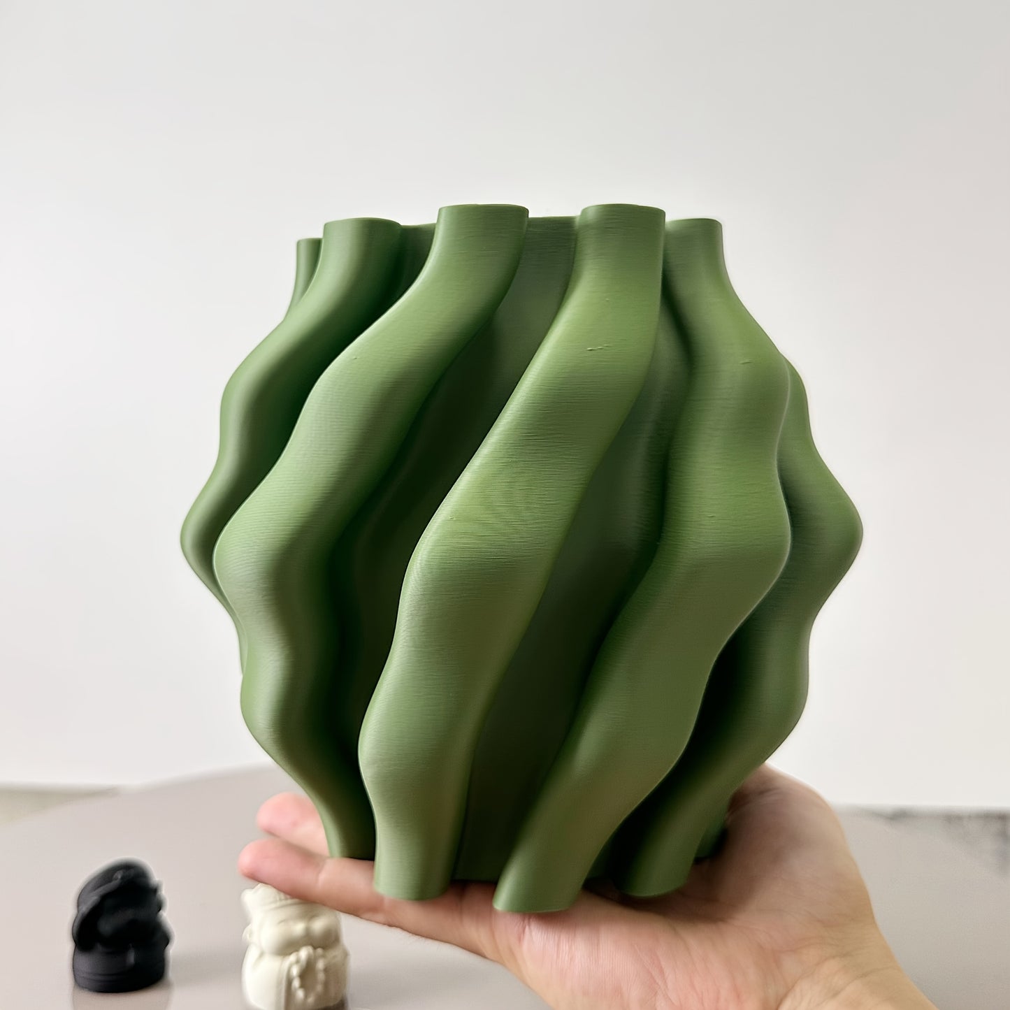 Boho Chic Hydrangea Art Vase
