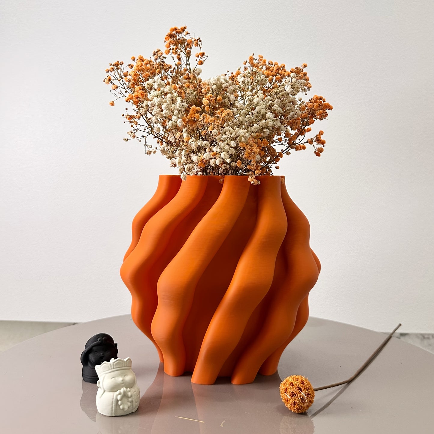 Boho Chic Hydrangea Art Vase