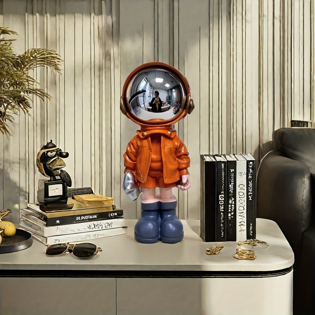 Modern Astronaut Sculpture