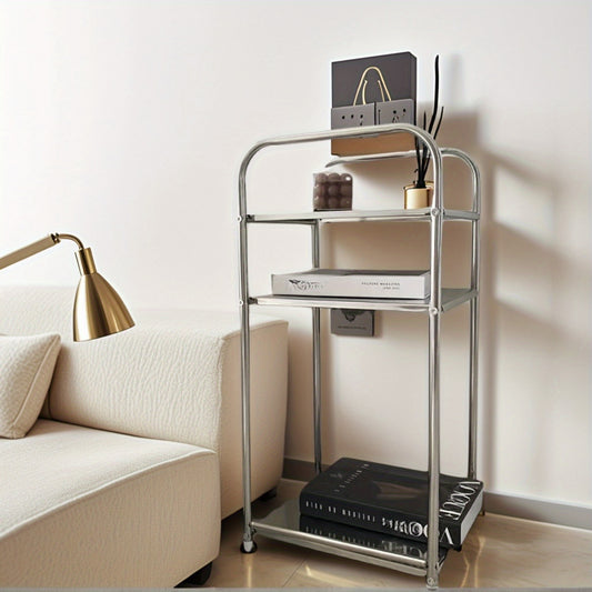3-Tier Stainless Steel Multi-Purpose Storage Rack