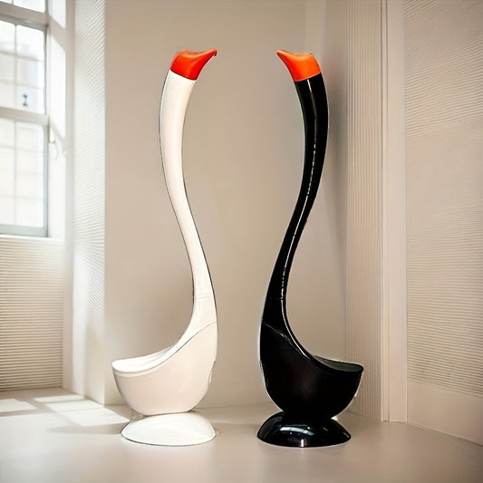 Modern Swan-Shaped Toilet Brush