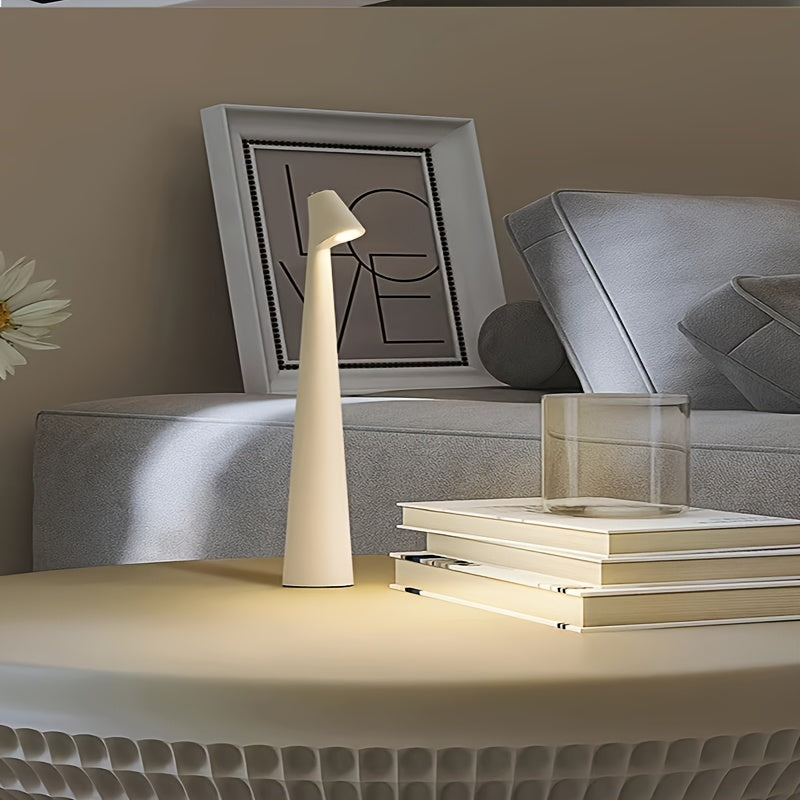Sleek Cone Modern Touch-Controlled Table Lamp