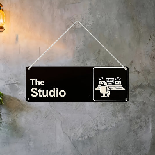 Unique 'The Studio' Plaque