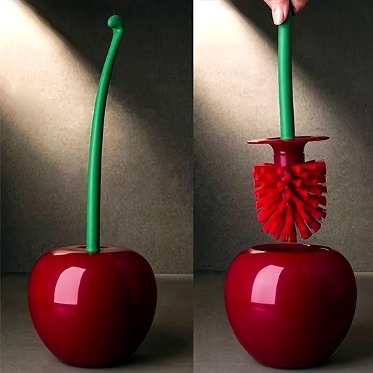 Novelty Cherry-Shaped Toilet Brush
