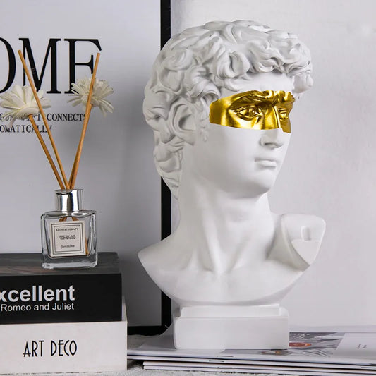 Modern Abstract Design of Statue of David