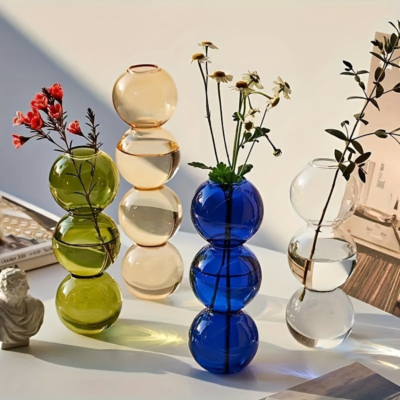 Chic Glass Bubble Vase