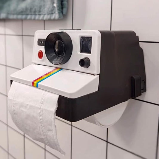 Retro Camera Design Novelty Toilet Paper Holder