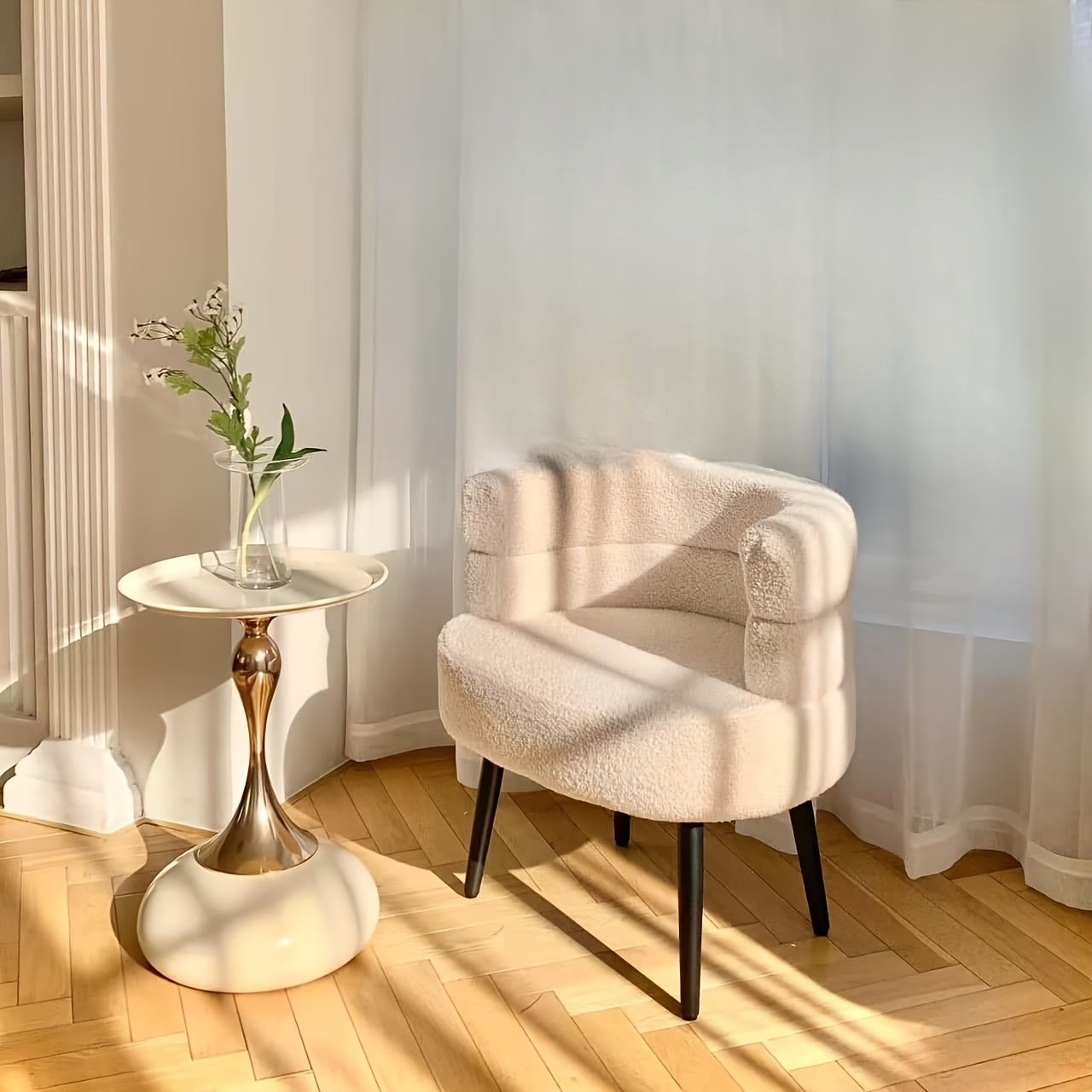 Modern Style Round Side Table