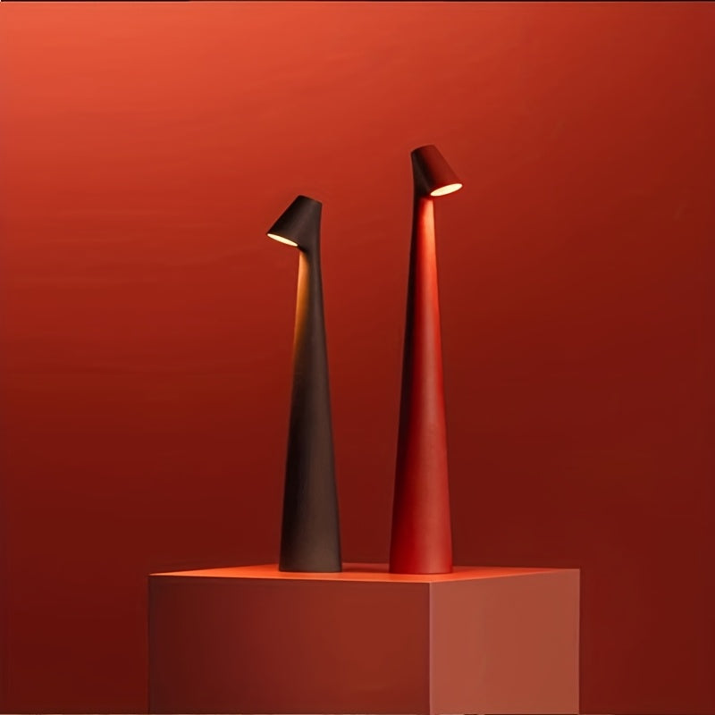 Sleek Cone Modern Touch-Controlled Table Lamp