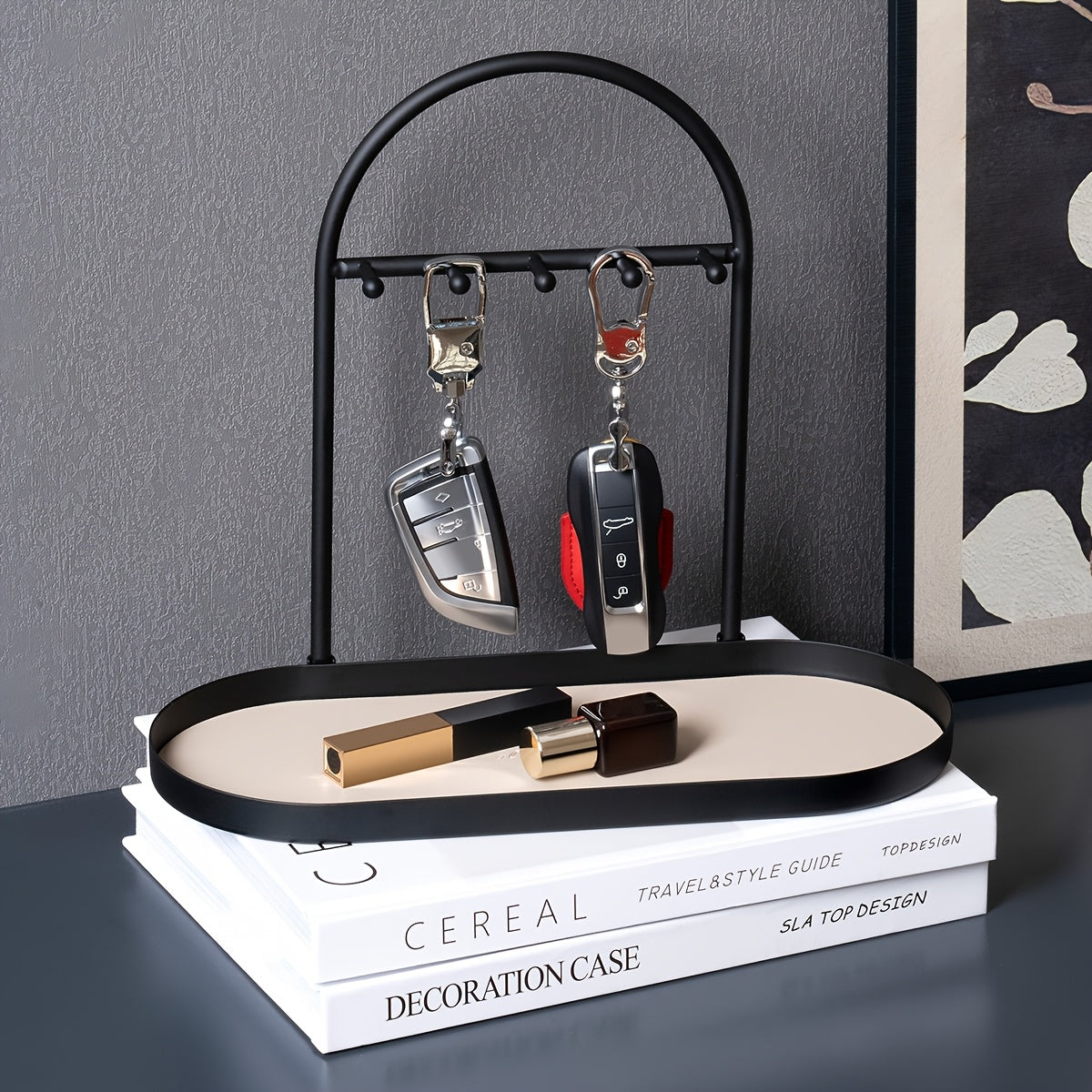Modern Metal Key Holder & Organizer