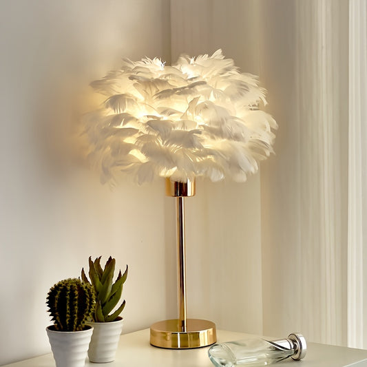 Modern Design Feather Lamp